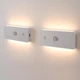 Магнитные LED светильники с датчиком движения 2 шт аккумуляторные 3 режима света для дома - изображение 1