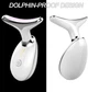 Микротоковый массажер для лица и шеи anti-aging лифтинг с подогревом уход за кожей - изображение 2