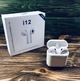 Бездротові навушники i12 TWS Bluetooth 5.0 сенсорне керування мікрофон для дзвінків білі БВ - Б/В - зображення 4