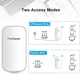 Уличный Wi-Fi репитер точка доступа 1200Mbps dual band 2.4/5GHz усилитель сигнала белый - изображение 2