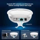 Уличный Wi-Fi репитер точка доступа 1200Mbps dual band 2.4/5GHz усилитель сигнала белый - изображение 4