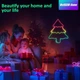 Неонова LED стрічка 3м RGB Bluetooth застосунок синхронізація музики USB декоративна підсвітка - зображення 2