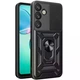 Протиударний броньований чохол із захистом камери для Samsung Galaxy A57 (A576) Armor Case Keysion black - изображение 1