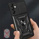 Протиударний броньований чохол із захистом камери для Samsung Galaxy A57 (A576) Armor Case Keysion black - изображение 6