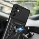 Протиударний броньований чохол із захистом камери для Samsung Galaxy A57 (A576) Armor Case Keysion black - изображение 7