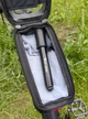 Насос для велосипедів ручний 100 PSI велосипедний міні насос для м'яча надувного матраца кола куль шин велонасос компактний велосипедний насос портативний з кріпленням алюмінієвий з 3 насадками N5566 WEST BIKING Чорний 73574 - зображення 13