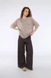 Футболка с коротким рукавом женская M цвет бежевый YUKI ЦБ-00292230 - изображение 2