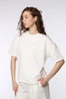 Футболка с коротким рукавом женская XXL цвет молочный YUKI ЦБ-00291438 - изображение 3