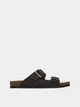 Чоловічі шльопанці SKECHERS Relaxed FIT 43 Чорний 205712 BLK - зображення 1