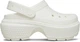 Крокси сабо на платформе Crocs Stomp Clog Chalk 36 - зображення 1