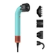 Фен-стайлер для волос Super Hairdryer 1600 Вт 4 насадки Голубой - изображение 2