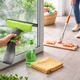 Универсальный набор для уборки дома 5 в 1 KITUA швабра, стеклоочиститель, салфетка из микрофибры - изображение 3