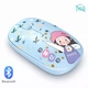 Бездротова безшумна Bluetooth- миша , легка комп’ютерна миша для ноутбука та офісу, голуба - зображення 1