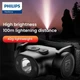 Ліхтар налобний Philips SFL1851 LED акумуляторний / сенсорний / Type-C / для кемпінгу, риболовлі, спорту - зображення 2