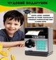 Электронный детский сейф-копилка музыкальный с кодовым замком купюроприёмником и слотом для монет черный - изображение 2