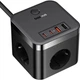 Сетевой фильтр питания Baseus PowerCombo Cube Power Strip (E00066400117-00) - изображение 7