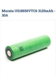 Акумулятор Високострумовий Li-Ion 18650 Sony Murata US18650 VTC5C 2600mAh 3.6V 30A Оригинал - зображення 5