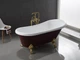 Ванна акриловая Velms Lerida Retro 170х80 см (Red) - изображение 7