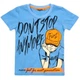 Футболка дитяча First kids DON’T STOP (1994-128B-blue) First kids 1994-128B-blue 1033624 - зображення 1