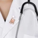 Значок стоматологу BROCHE брошь бижутерия Медицина Подарочный Зуб с зеркалом медный BRGV114080 - изображение 7