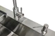 Мойка из нержавеющей стали AQUAMILL 6845 + смеситель + дозатор + решетка + сифон - изображение 8
