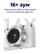 Цифрова камера A1 4K 68MP з автофокусом, 16× зумом, IPS 2.8", OTG, подвійна камера Біла - зображення 5