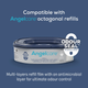 Накопитель подгузников Angelcare Classic XL + кассета Octagonal до 210 подгузников - изображение 6