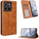 Чохол-книжка Deexe Retro Style для Motorola Edge 70 Fusion - Brown - зображення 1
