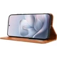Чохол-книжка Deexe Retro Style для Motorola Edge 70 Fusion - Brown - зображення 5