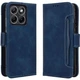 Чохол-книжка з кишеньками Deexe Wallet Stand для Motorola Edge 70 Fusion - Blue - зображення 1