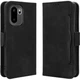 Чехол-книжка с карманами Deexe Wallet Stand для OnePlus 15R / Ace 6 / Ace 6T - Black - изображение 1