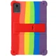Захисний чохол Deexe Silicone Kickstand для Lenovo Tab K11 Gen 2 / Idea Tab (TB336) - Colorful - зображення 4