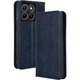 Чохол-книжка Deexe Retro Style для Motorola Edge 70 Fusion - Blue - зображення 7
