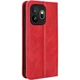 Чохол-книжка Deexe Retro Style для OnePlus 15T - Red - зображення 6