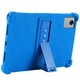 Захисний чохол Deexe Silicone Kickstand для Lenovo Tab K11 Gen 2 / Idea Tab (TB336) - Dark Blue - зображення 2