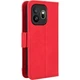 Чохол-книжка з кишеньками Deexe Wallet Stand для OnePlus 15T - Red - зображення 7