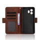 Чохол-книжка з кишеньками Deexe Wallet Stand для OnePlus 15T - Brown - зображення 4