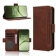 Чохол-книжка з кишеньками Deexe Wallet Stand для OnePlus 15T - Brown - зображення 8