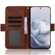 Чохол-книжка з кишеньками Deexe Wallet Stand для Motorola Edge 70 Fusion - Brown - зображення 5