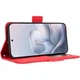 Чохол-книжка з кишеньками Deexe Wallet Stand для Motorola Edge 70 Fusion - Red - зображення 6