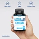 Добавка премиум-класса оксид азота цитруллин Dorado Nutrition L Citrulline 3000mg 360 капсул - изображение 6
