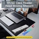 Док-станция Fenvi F-C801H концентратор USB-C Hub 8в1 HDMI USB 3.0 RJ45 CardReader PD (19130) - изображение 7