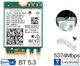 Сетевая карта Intel Wi-Fi 6E AX210 NGW модуль трехдиапазонный адаптер Bluetooth для ПД / Ноутбука (19125) - изображение 2
