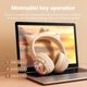 Бездротові ігрові навушники з вушками Onikuma B5 Bluetooth гарнітура з мікрофоном та RGB підсвічуванням Beige (19239) - зображення 8