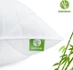 Подушка для сна IDEIA Bamboo 50х70 Антиаллергенное бамбуковое волокно два чехла со стежкой и молнией Белая (4820182658174) - изображение 9