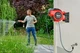 Котушка для шланга акумуляторна Einhell GE-HR 18/30 WH Li - Solo (4173771) X-Change (без акум.), 18В, без основного шланга', шланг під'єднання 1.5м, до 8 бар, настінний тримач, розпилювач і адаптери в комплекті - изображение 6