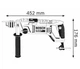 Дрель ударная Bosch GSB 162-2 RE (1500 Вт, 1800 об/мин) c кулачковым патроном + кейс (26842) - изображение 3