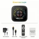 Смарт ТВ приставка HK1 RBOX H8X Allwinner H728 4/32 ГБ 8 ядер, Android 14, підтримка 4К та 8K, аеромиша з мікрофоном, голосове керування - зображення 10
