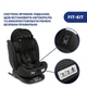 Автокрісло Chicco Unico Evo i-Size Air black (8058664167302) (87030.95) Chicco 87030.95 1043593 - зображення 8