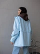 Женский тренч Рим LEO PRIDE 0192 52 (54) Голубой ( LP - 0192/3 N ) - изображение 12